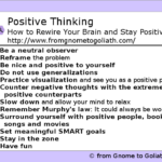 Positive Thinking Tips